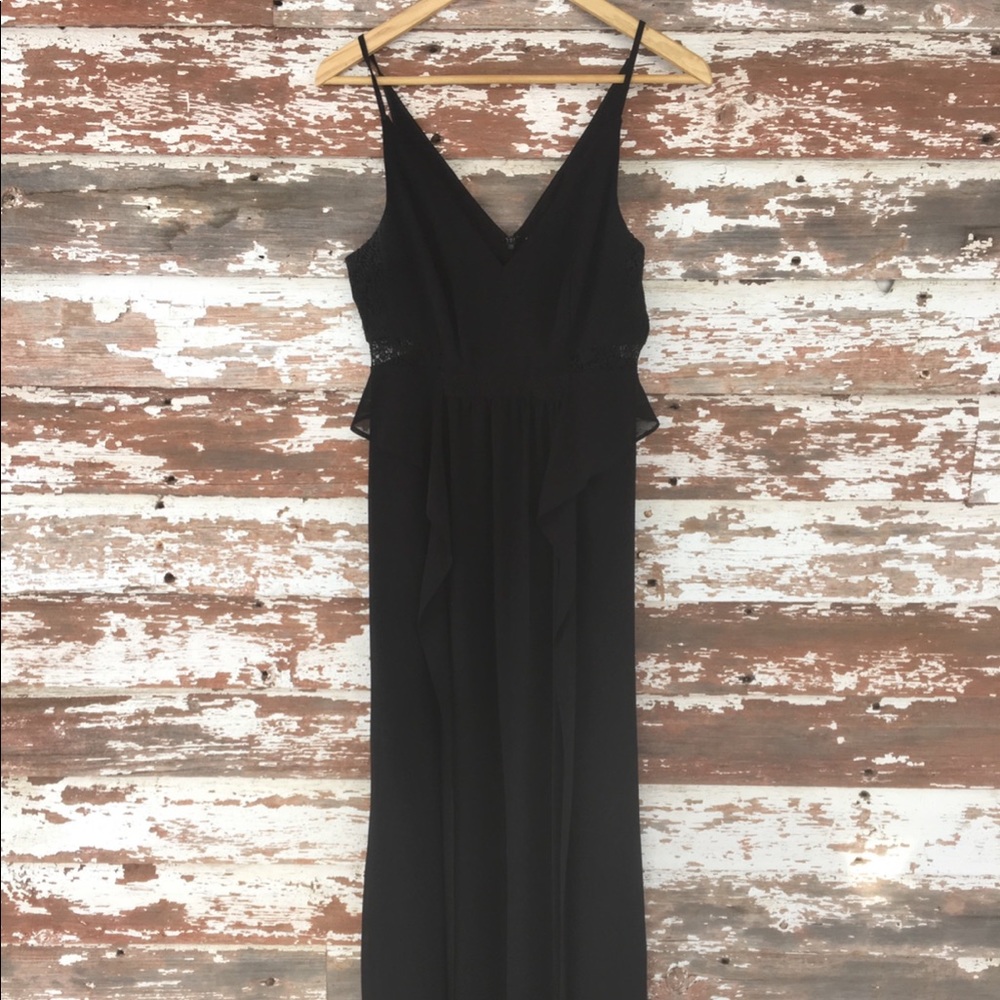 Black long BCBG dress